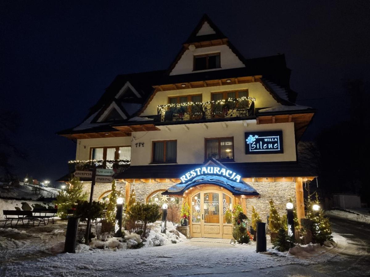 Willa Silene - Goralska Muzyka Na Zywo, Blisko Termy I Wyciagow Bukowina Tatrzańska Exterior foto